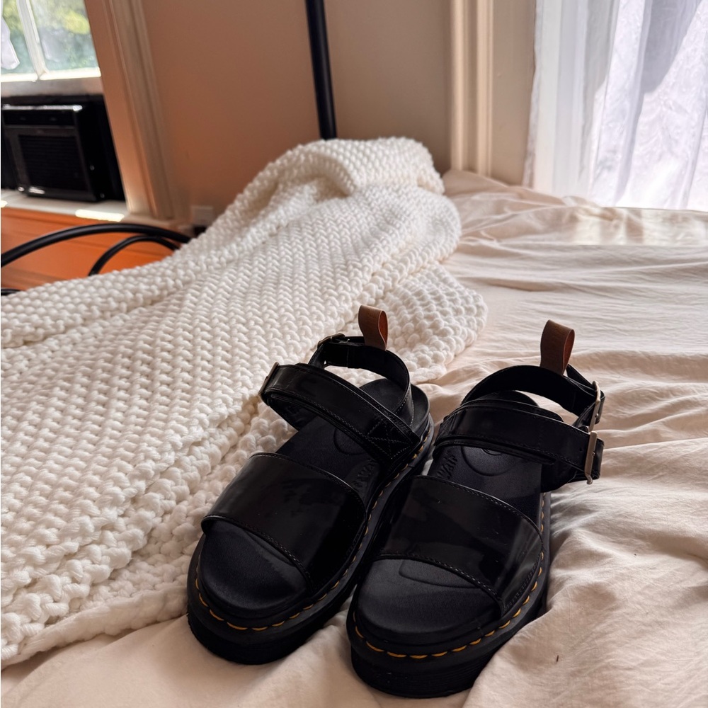 Dr. Martens Black Sandals